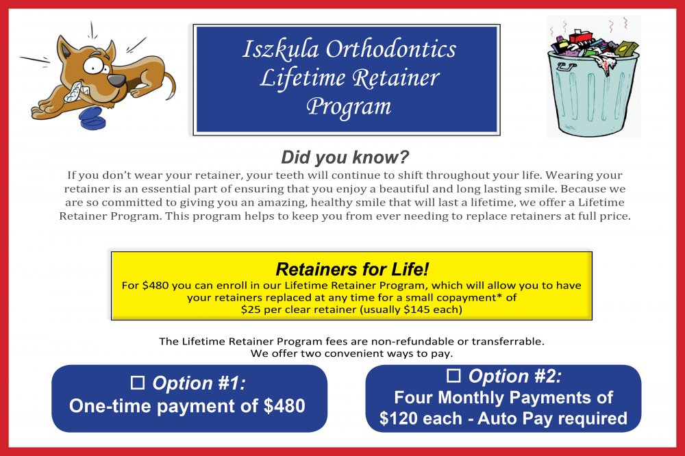 Lifetime Retainer Program