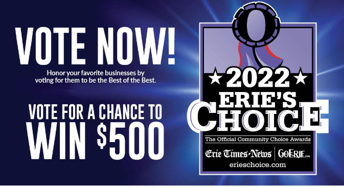 Please Vote in the 2022 Erie's Choice Awards